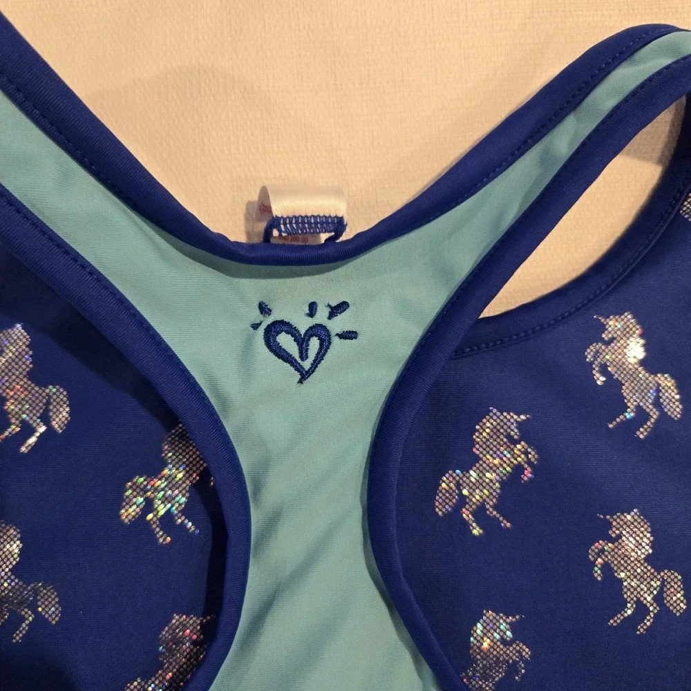 Justice Girl's Reversible Swimsuit 